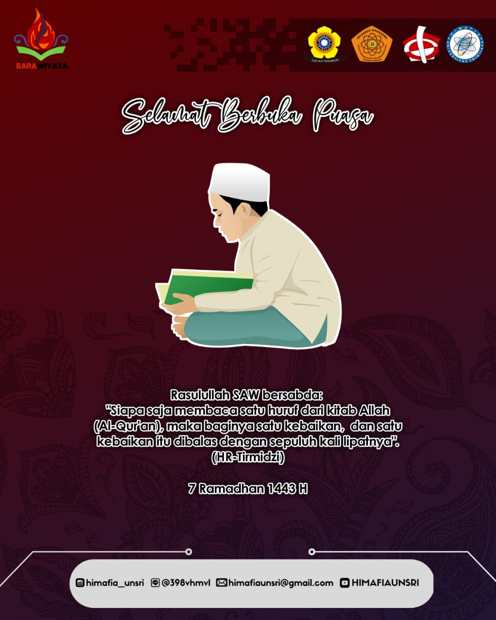 [SELAMAT BERBUKA PUASA BULAN RAMADHAN 1443 H]